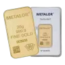 Metalor 20 Gram Gold Bar