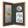 2004 $8 Great Grizzly - Pure Silver Coin and Stamp Set
