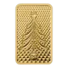 1g 'Merry Christmas' Gold Bar in Blister Pack