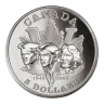 1 oz End of the Second World War, 60th Anniversary - 2005 $5 Pure Silver Coin