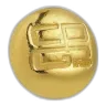 1/4 oz CPG Cast Gold Bullion 99.99% Pure