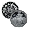 5 oz Year of the Tiger Silver Round