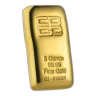 5 oz CPG Cast Gold Bullion 99.99% Pure