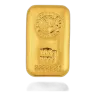 100g Perth Mint Cast Gold Bar