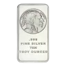 Silvertowne Mint USA Buffalo 10oz Silver Bar
