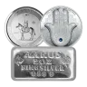 2 oz Silver Coin, Bar or Round - Pre Owned - Assorted Mints - .999+ Ag
