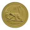 1 Oz Australian Lunar Series "Year of the Monkey" Gold Coin (2004) (Series 1)