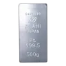 500 Gram Asahi Japan Platinum Minted Bar 999.5