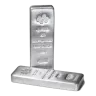 100 oz PAMP Suisse Silver Bar Cast