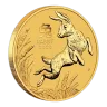 Perth Mint Australian Lunar Series III 2023 Year of the Rabbit 1/4oz Gold Bullion Coin
