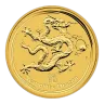 Pre-Owned 2012 Australian Lunar Dragon 1/2oz Gold Coin