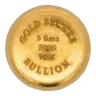5g Goldsecure Cast Gold Button 999.9