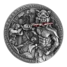 Niue: Barbarians - Germanic Peoples 2 oz Silver 2024 Antiqued Coin