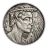 Silver Coin Mythological Figures - Angel Stand 1 oz Silver 2026 Antiqued