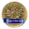 Random Date Canada $50 1-oz Gold Maple Leaf .9999 Fine Brilliant Uncirculated