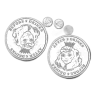 1 oz .999 Fine Silver -Before and After 5 Drinks -Reversible Adult Novelty Round