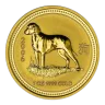 1 Oz Australian Lunar Series "Year of the Dog" Gold Coin (2006) (Series 1)