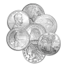 5 oz Silver Round - Random Brand - Secondary Market .999 Fine