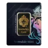 Scottsdale Mint Lion 1 Troy Ounce Gold Bar