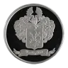 1 ounce HWMC Heraldry Mint Silver Round "Italy"