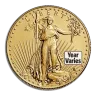 1/2 oz Gold Eagle - BU (Year Varies)