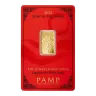 Pre-Owned 2025 PAMP Lunar Snake 5g Gold Bar