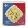 1 OZ GOLD BAR BRITANNIA AND LIBERTY