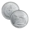 1 oz Don't Tread On Me BU Silver Round 2026