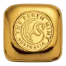 1 oz Perth Mint Cast Gold Bar - Square Button Design (SERIALISED)