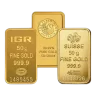50 gram Gold Bar - Brand Varies (No Card)