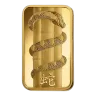 100 Gram Lunar Snake Gold Bar
