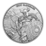 Silver Legendary Warrior Eric Bloodaxe Round 1oz