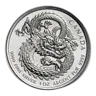2020 Canada 1 oz Silver $5 Lucky Dragon High Relief BU
