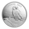 2 oz. Fine Silver Coin - Snowy Owl on Driftwood by Robert Bateman - Royal Canadian Mint .9999 Ag (Mintage: 4500)