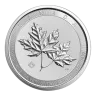 2 oz Canadian Twin Maple Leaf Silver Coin (Year Varies)