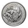 2 oz Silver Tudor Beasts BU (Random, Abrasions)