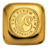 1 Oz Perth Gold Cast Square Bar (New)
