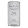 500g Baird & Co Platinum Minted Bar