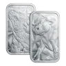 1 oz Bull & Bear Silver Bar