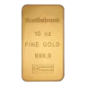 10 oz Gold Minted Bar - Scotiabank - .9999 Au