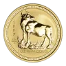 1 Oz Australian Lunar Series "Year of the Ox" Gold Coin (1997) (Series 1)