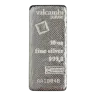 10 oz Silver Cast Bar - Valcambi - .999 Ag