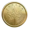 1/10 Oz Gold Canadian Maple Leaf - BU (Random Year, Sealed Packaging)