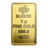 5 Gram Gold Bar - PAMP Suisse - Lady Fortuna Series - 5 g Gold Bar - .9999 Au