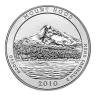 2010 5 Oz America The Beautiful Mt Hood Silver Coin - BU