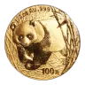 Chinese Gold Panda Quarter Ounce 2001