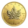 1/2 OZ Gold Maple Leaf - Canadian Maple Leaf Coin