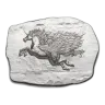 Argentia Silver 'Winged Unicorn' Bar, 10 oz .9999 - Matte Finish