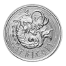 1 oz Silver Round - Capricorn (Zombie Zodiacs)