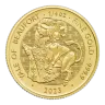 2023 1/4 oz British Gold Tudor Beasts Yale of Beaufort Coin